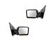 Powered Heated Memory Power Folding Mirrors with Puddle Lights and Turn Signal; Chrome (09-10 F-150)