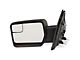 Powered Heated Memory Side Mirror with Puddle Light; Driver Side (11-14 F-150)