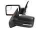 Powered Heated Mirrors with LED Turn Signal and Puddle Lights; Textured Black (07-14 F-150)