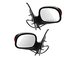 Powered Heated Mirrors with Turn Signal; Chrome (01/23/01-03 F-150 SuperCrew)