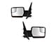 Powered Heated Power Folding Mirrors with Puddle Lights and Turn Signal; Chrome (04-08 F-150)