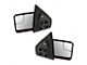 Powered Heated Side Mirrors with Black and Chrome Caps (04-08 F-150)