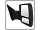 Powered Heated Telescoping Mirror with Amber LED Turn Signal; Passenger Side (04-06 F-150)