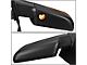 Powered Heated Towing Mirror with Amber LED Turn Signal; Black; Driver Side (04-14 F-150)