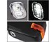 Powered Heated Towing Mirrors with Puddle Lights and Amber LED Turn Signals; Black (04-14 F-150)