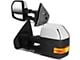 Powered Heated Towing Mirrors with Puddle Lights and Amber LED Turn Signals; Chrome (04-14 F-150)