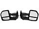 Powered Heated Towing Mirrors with Smoked Turn Signals; Chrome (07-14 F-150)