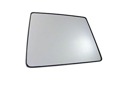 Powered Heated Upper Towing Mirror Glass; Driver Side (09-14 F-150)