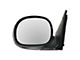 Powered Mirrors; Gloss Black (98-02 F-150 Regular Cab, SuperCab)