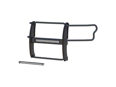 Pro Series Grille Guard with 30-Inch LED Light Bar; Black (15-20 F-150, Excluding Diesel & Raptor)