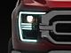 PRO-Series Projector Headlights; Black Housing; Clear Lens (21-23 F-150 w/ Factory LED Reflector Headlights)