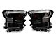 LED Bar Projector Headlights with Switchback Sequential Turn Signals; Black Housing; Smoked Lens (15-17 F-150 w/ Factory Halogen Headlights)