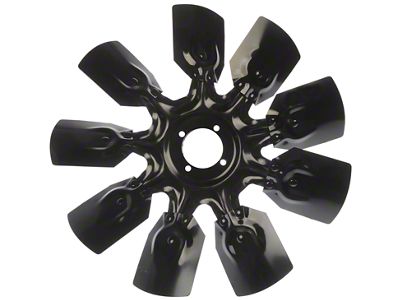 Radiator Clutch Fan Blade; Steel; 9-Blade (1997 4.2L F-150)