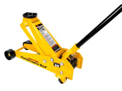 Rapid Lift Floor Jack; 3-Ton Capacity