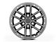 Raptor Beadlock Style Charcoal 6-Lug Wheel; 17x8.5; 34mm Offset (04-08 F-150)