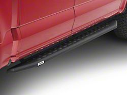 Go Rhino RB20 Slim Running Boards; Textured Black (15-24 F-150 Super Duty SuperCrew)