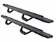 Go Rhino RB30 Running Boards with Drop Steps; Textured Black (15-24 F-150 Super Duty SuperCab)