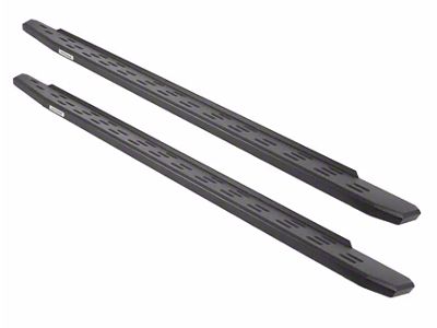 Go Rhino RB30 Running Boards; Textured Black (15-24 F-150 Super Duty SuperCab)