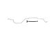 Rear Brake Hose with Steel Line; Passenger Side (99-03 F-150, Excluding Lightning)