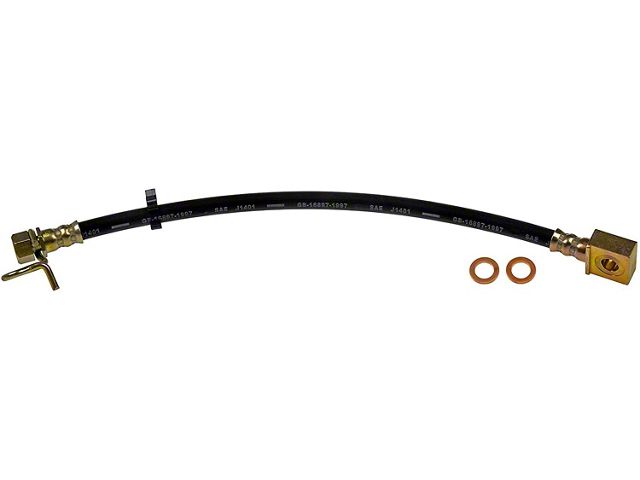 Rear Brake Hydraulic Hose; Driver Side (2010 F-150 Raptor)