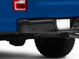 Rear Bumper Cap End; Pre-Drilled for Backup Sensors; Driver Side; Black (15-20 F-150, Excluding Raptor)