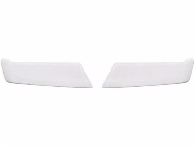 Rear Bumper Cover; Gloss White (21-24 F-150, Excluding Raptor & Tremor)