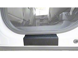 Rear Door Sill Protection; Textured Black (15-25 F-150 SuperCrew)