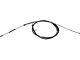 Rear Parking Brake Cable; Passenger Side (05-08 F-150 Regular Cab w/ 8-Foot Bed; 06-08 F-150 SuperCab w/ 6-1/2-Foot Bed)