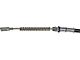 Rear Parking Brake Cable; Passenger Side (05-08 F-150 Regular Cab w/ 8-Foot Bed; 06-08 F-150 SuperCab w/ 6-1/2-Foot Bed)