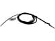 Rear Parking Brake Cable; Passenger Side (12-14 F-150 SuperCab w/ 8-Foot Bed)