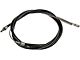 Rear Parking Brake Cable; Passenger Side (1999 F-150 SuperCab w/ 8-Foot Bed & Rear Disc Brakes)