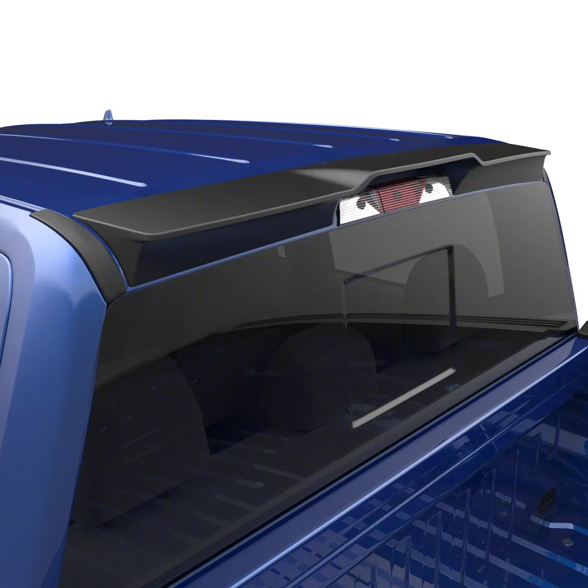 EGR F-150 Truck Cab Spoiler; Matte Black 983589 (21-25 F-150 SuperCrew ...