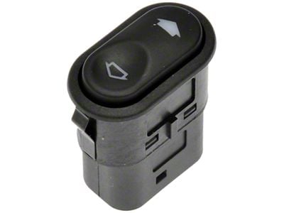 Rear Window Switch 1-Button; Passenger Side (00-02 F-150)