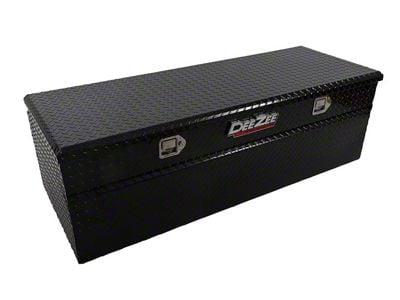 Red Label Series Fifth Wheel Utility Tool Box; Gloss Black (Universal; Some Adaptation May Be Required)