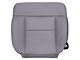 Replacement Bottom Seat Cover; Driver Side; Flint/Gray Vinyl (04-08 F-150 XL)