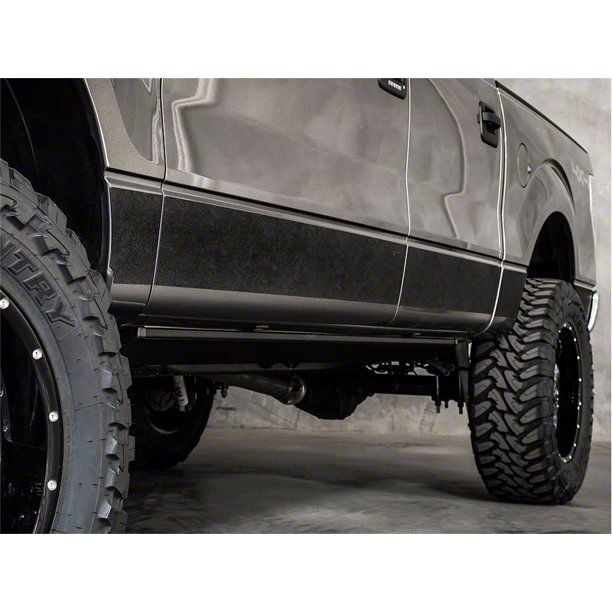 F-150 Rocker Armor Kits; Black (09-14 F-150 SuperCrew) - Free Shipping