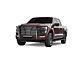 Rugged Heavy Duty Grille Guard with 20-Inch Double Row LED Light Bar; Black (21-23 F-150, Excluding PowerStroke & Raptor)