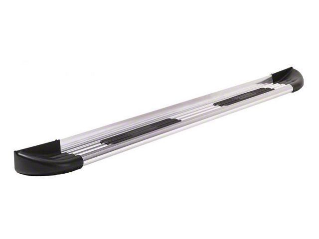 Multi-Fit TrailRunner Running Boards without Mounting Brackets; Brite (97-03 F-150 SuperCab)