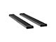 Grip Step 7-Inch Running Boards; Textured Black (15-24 F-150 SuperCab w/ 5-1/2-Foot Bed)