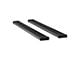 Grip Step 7-Inch Wheel-to-Wheel Running Boards; Textured Black (15-24 F-150 Regular Cab w/ 8-Foot Bed, SuperCab w/ 6-1/2-Foot Bed)