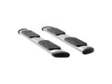 Regal 7-Inch Oval Side Step Bars without Mounting Brackets; Polished Stainless (04-25 F-150 SuperCrew)