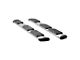 Regal 7-Inch Oval Side Step Bars without Mounting Brackets; Polished Stainless (09-24 F-150 SuperCab w/ 8-Foot Bed)