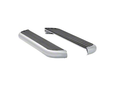MegaStep 6.50-Inch Running Boards without Mounting Brackets; Polished Stainless (04-24 F-150 Regular Cab)