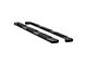 O-Mega II 6-Inch Oval Side Step Bars without Mounting Brackets; Textured Black (09-24 F-150 Regular Cab w/ 8-Foot Bed, SuperCab w/ 6-1/2-Foot Bed)