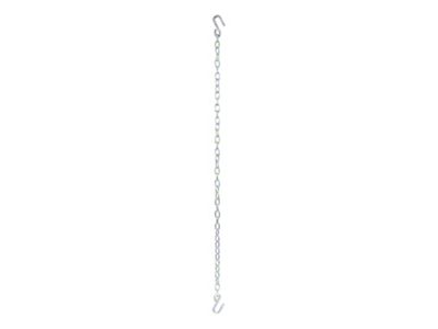 Safety Chain with Two S-Hooks; 48-Inch; 2,000 lb.