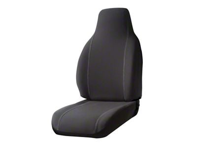 Seat Protector Series Front Seat Covers; Black (01-03 F-150 w/ Bucket Seats & Built-In Seat Belts)