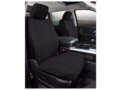 Fia Seat Protector Series Front Seat Covers; Black (04-08 F-150 w/ Bucket Seats)