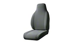 Fia Seat Protector Series Front Seat Covers; Gray (00-03 F-150 w/ Bench Seat, Built-In Headrests & Center Armrest w/ 2 Cup Holders)