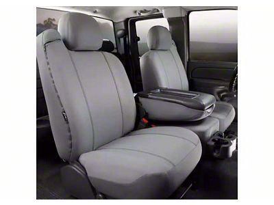 Seat Protector Series Front Seat Covers; Gray (04-08 F-150 w/ Bench Seat)