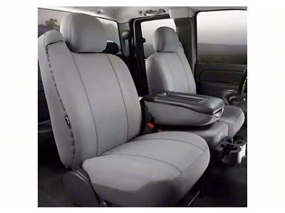 Fia Seat Protector Series Front Seat Covers; Gray (04-08 F-150 w/ Bench Seat)